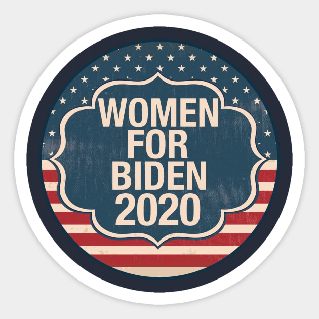 Women for Biden 2020 Sticker by epiclovedesigns